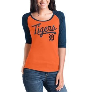 NWT Medium Detroit Tigers baseball tee 100% Cotton